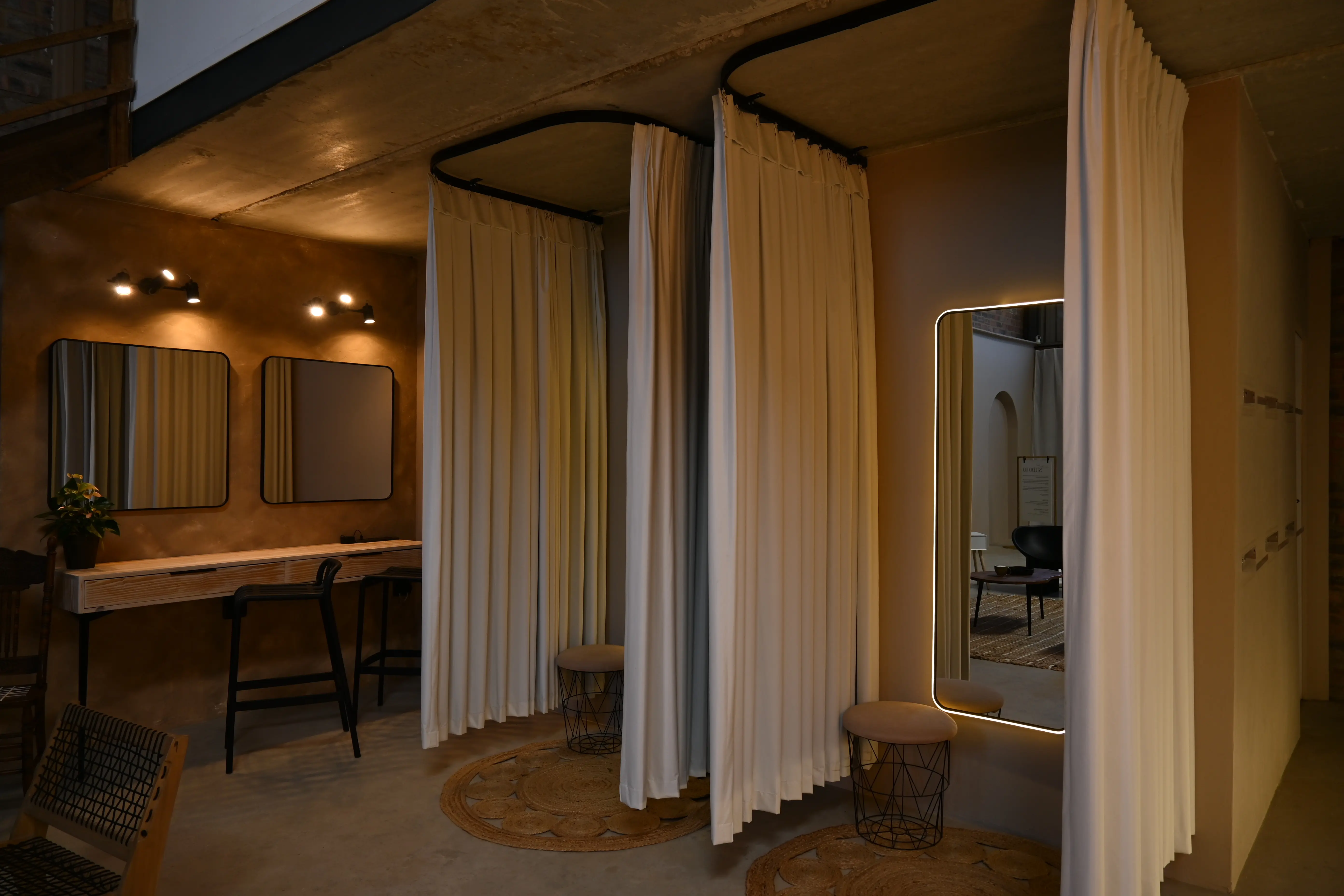 Dressing and Makeup Area